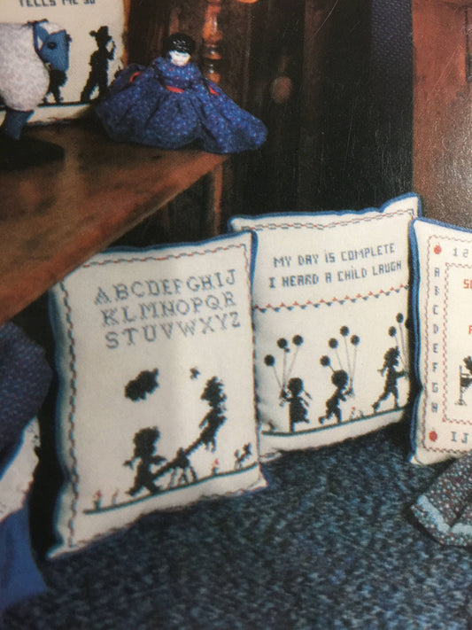 Vintage 1983 The Stitching Post "Country Samplers" Counted Cross Stitch Pattern Book 7