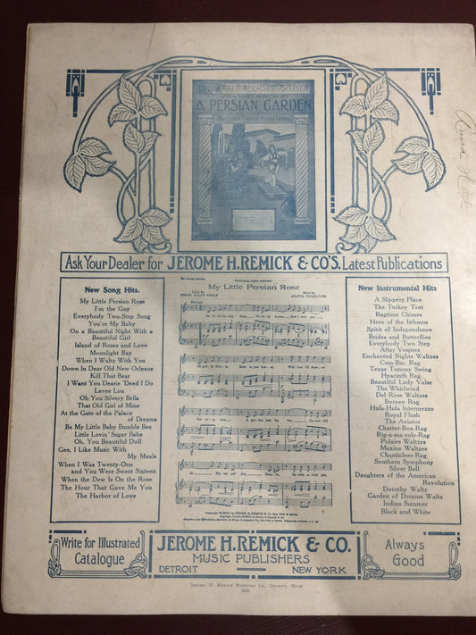 I Will Marry You, Vintage 1913, Sheet Music, Adele Ritchie Words by Joe Youn