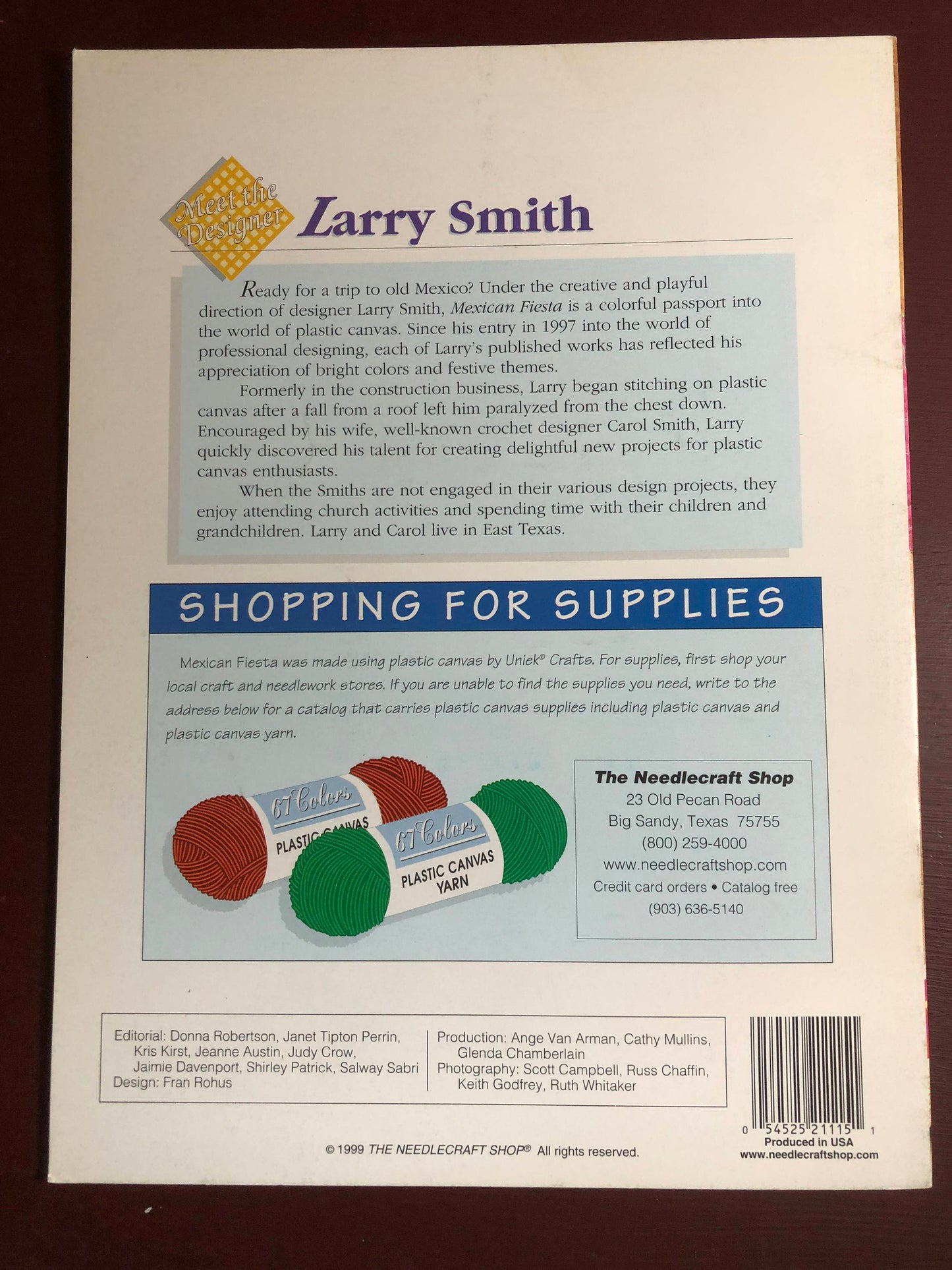 the Needlecraft ShopMexican Fiesta, Designed by Larry Smith, , Plastic Canvas Patterns