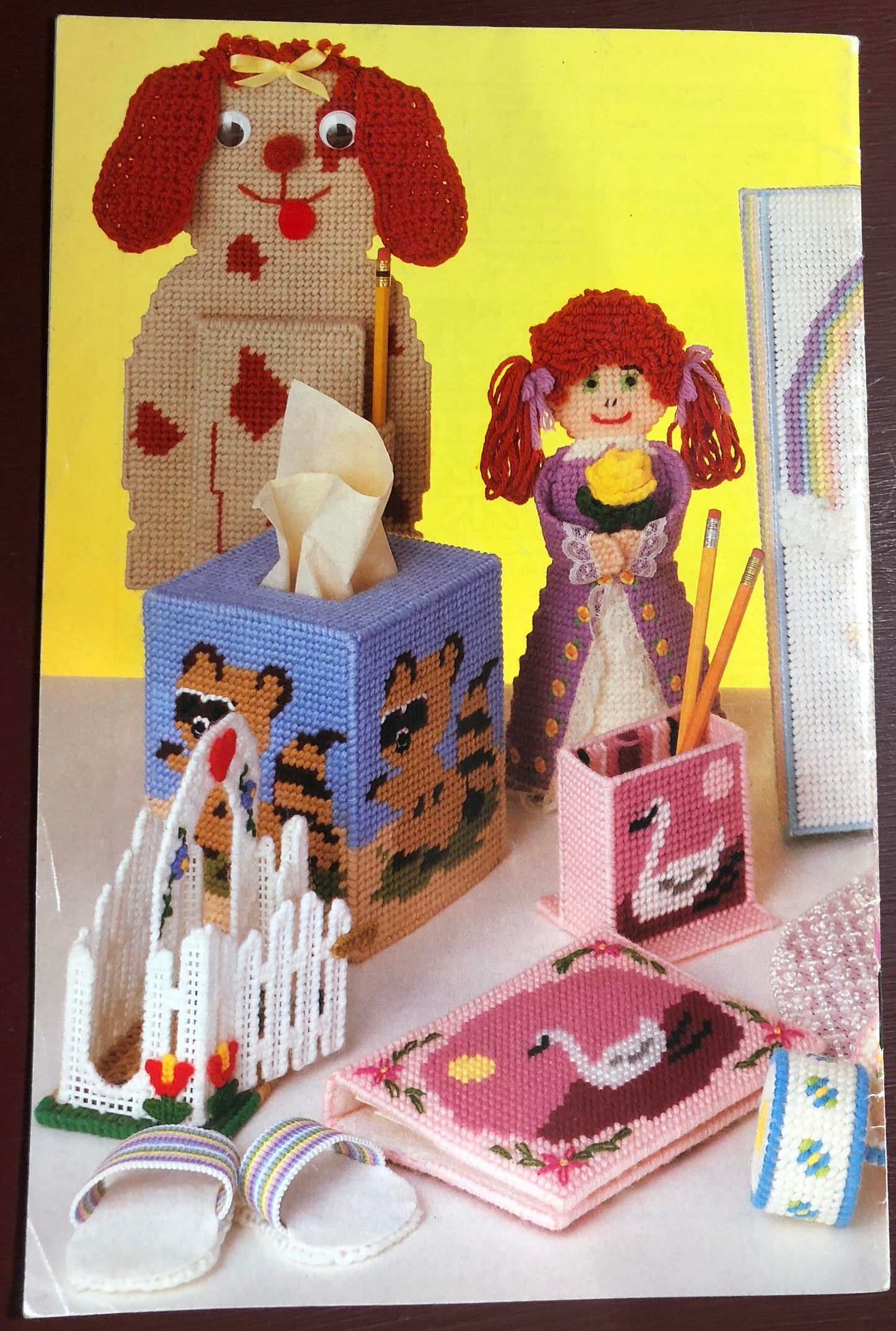 Vintage, 1987, More & More, Plastic Canvas, Patterns 87P20