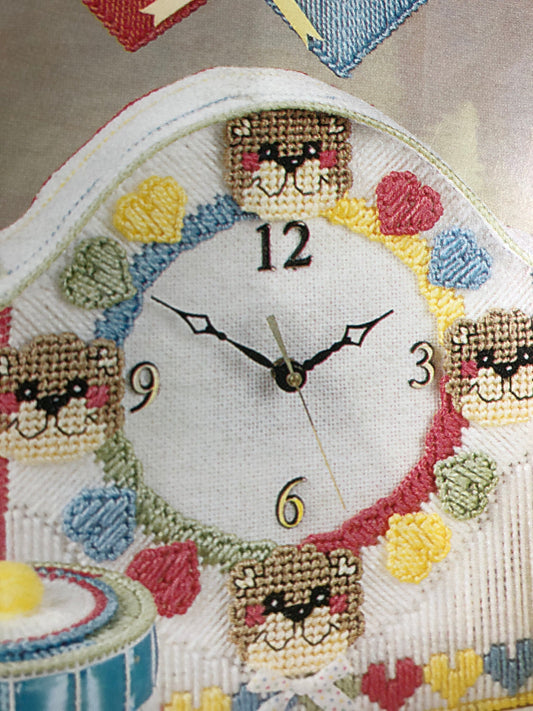 the Needlecraft ShopVintage, 1998, Beary Special Baby, Designed by Diane T Ray Plastic Canvas, , patterns 983076