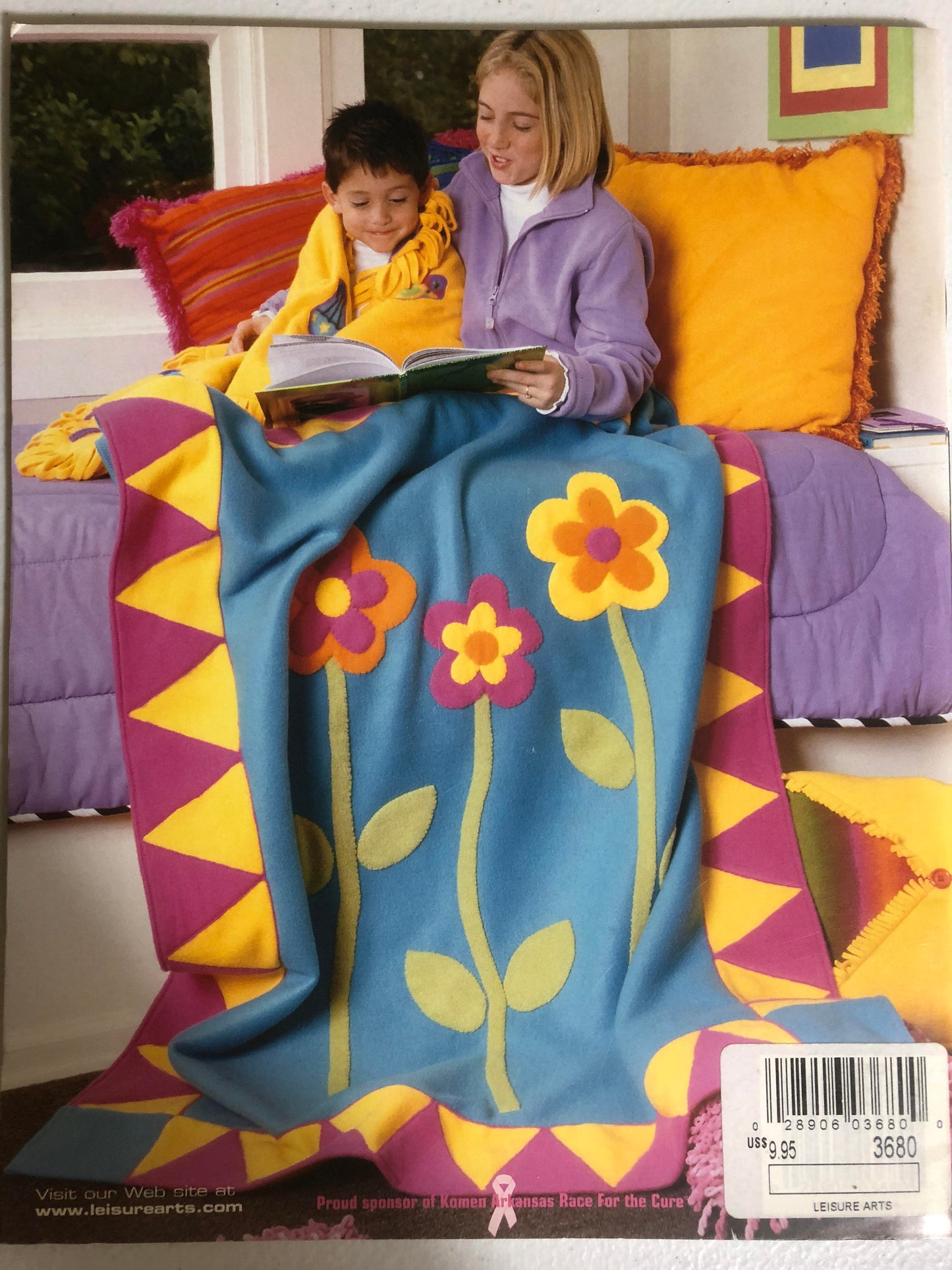 Fleece Throws for the Family Leisure Arts Fleece Designs 14 projects