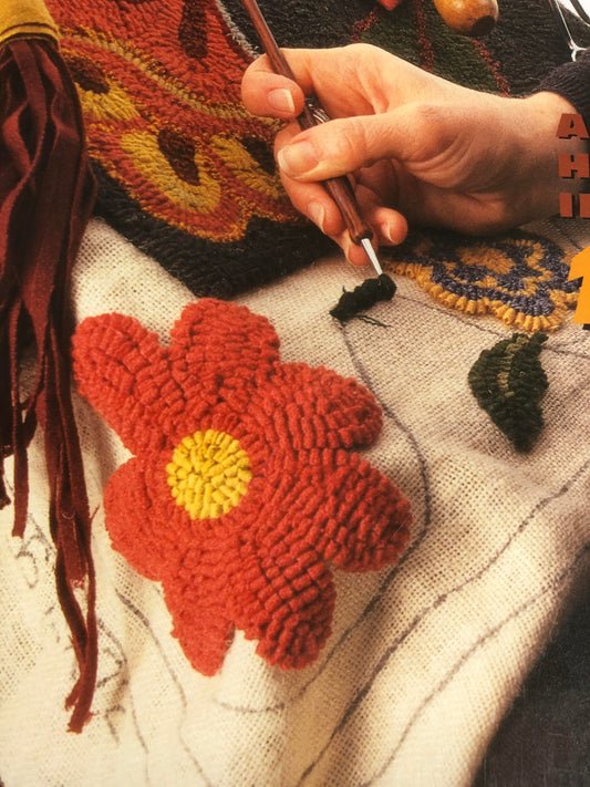 Rug Hooking, Basic Rug Hooking Pattern Book