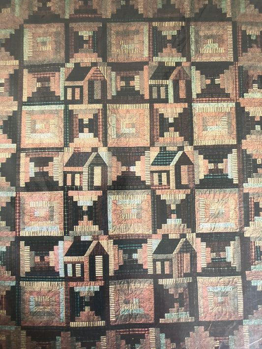 Stitches by Barb "A Half Dozen of the Other" Quilt Pattern 63 by 81 Inches