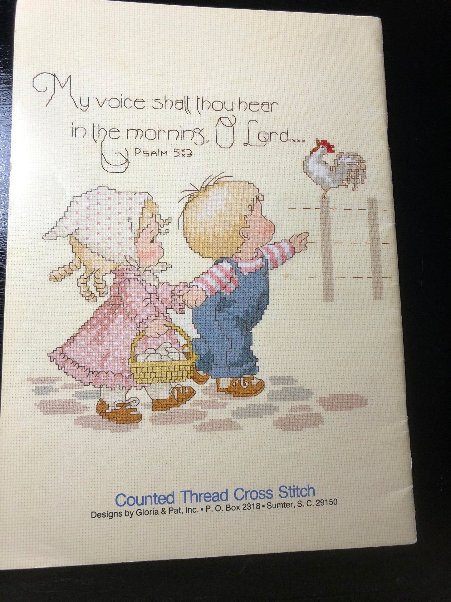 Gloria & Pat, God's in His Heaven, Book 22, Vintage 1983, Counted Cross Stitch Pattern Book