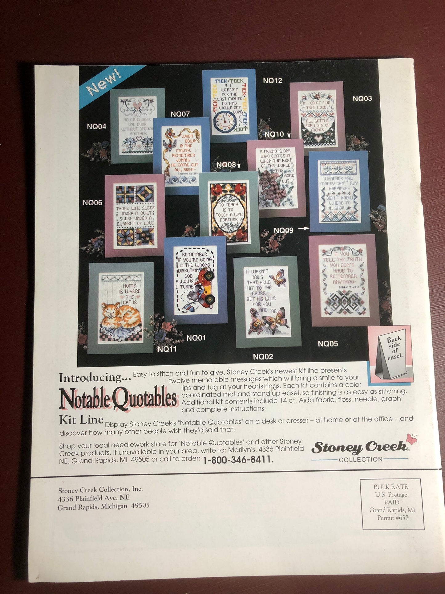 Stoney Creek, Collection, Magazine, Vintage, 1993, March/April, Counted Cross Stitch, Patterns