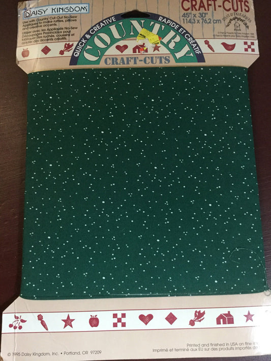 Daisy Kingdom, Craft-Cuts, Vintage 1995, Fabric, 45 by 30 inches