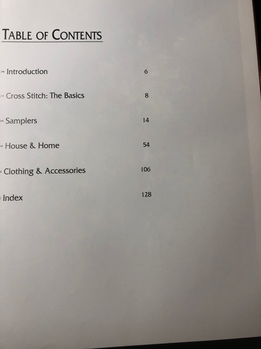 Glorious Cross Stitch, by Cris Rankin, Vintage 1993, Hard Cover Book, 50 Projects for Every Room in Your Home