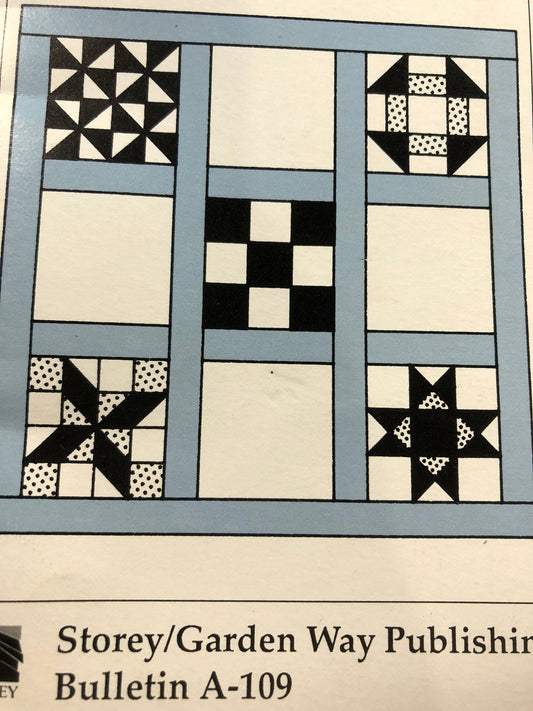Storey Garden Way Quilting Basics Bulletin A-109 Vintage 1989 Instruction Booklet