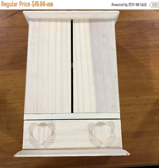 Country Treasure Mini Wood Cabinet