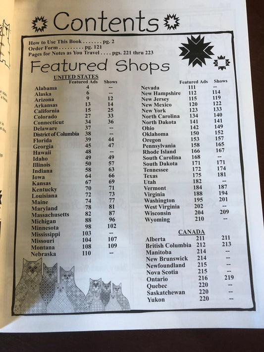 Needlecrafters Travel Companion, 5th Edition, 2009-2011, Soft Cover Book