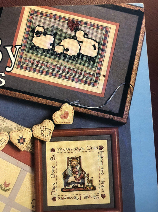 Suzanne McNeill, Days Gone By, Vintage 1986, Counted Cross Stitch Patterns