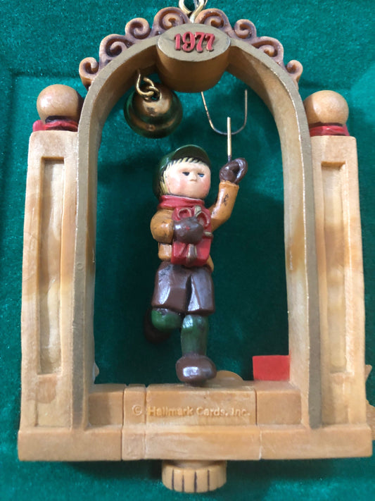 Hallmark, Bellringer Twirl About, Dated 1977, Keepsake Ornament, QX1922* *Handcrafted Ornament