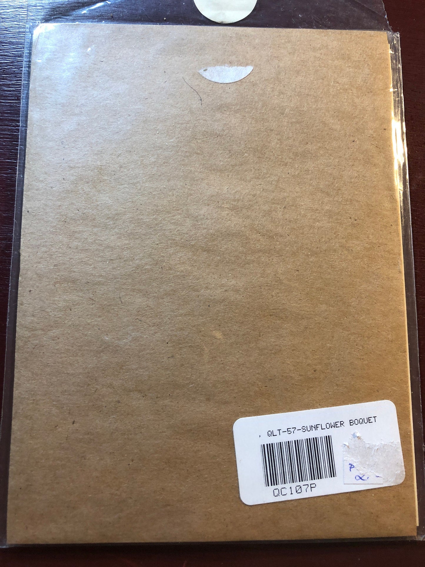 One Day in the Country, Sunflower Bouquet, Quilt Card