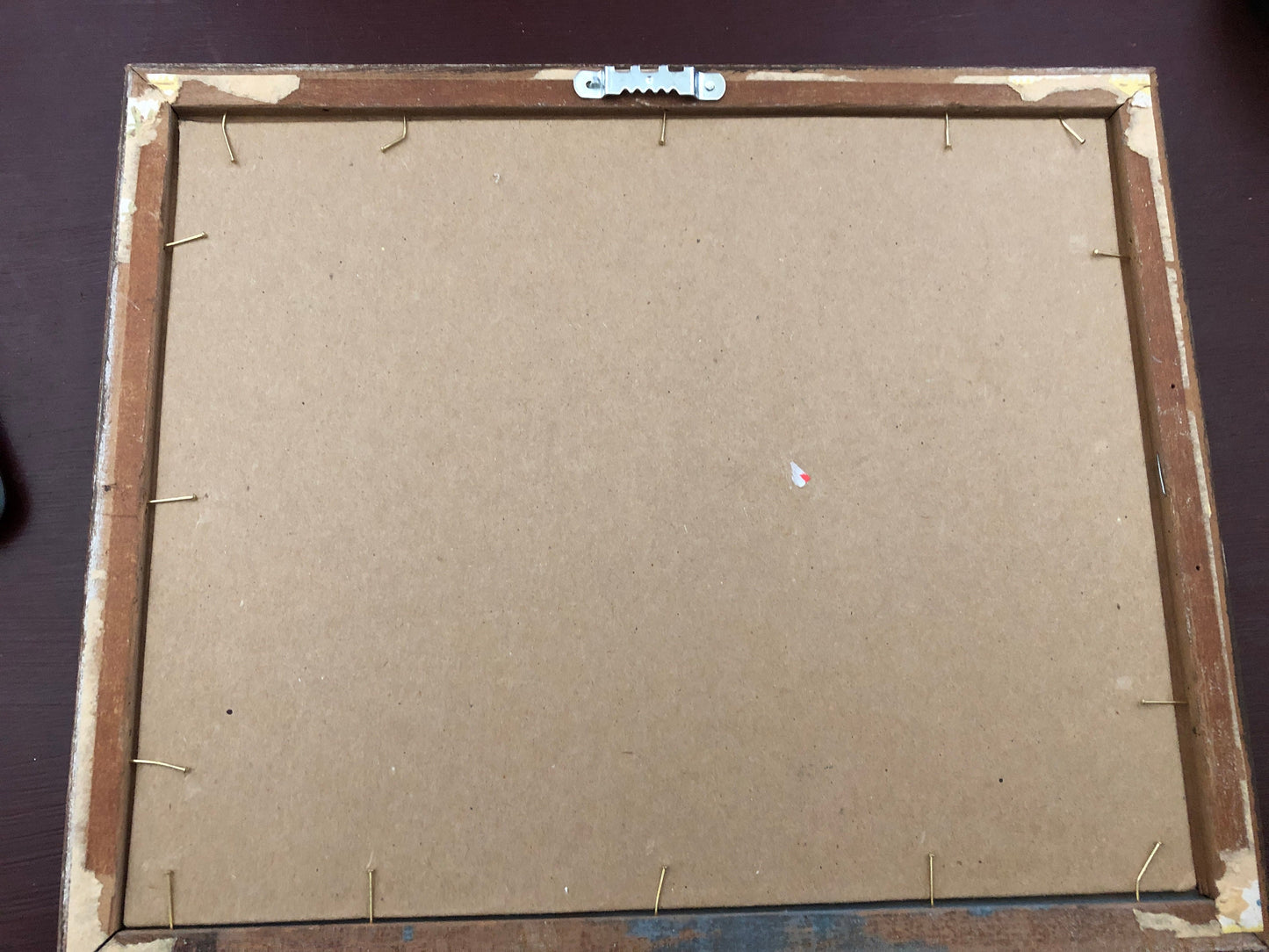 Happy Everything, Vintage, Save the Stitches, Already Finished, Framed, Cross Stitch Piece, 8 by 10 Inches