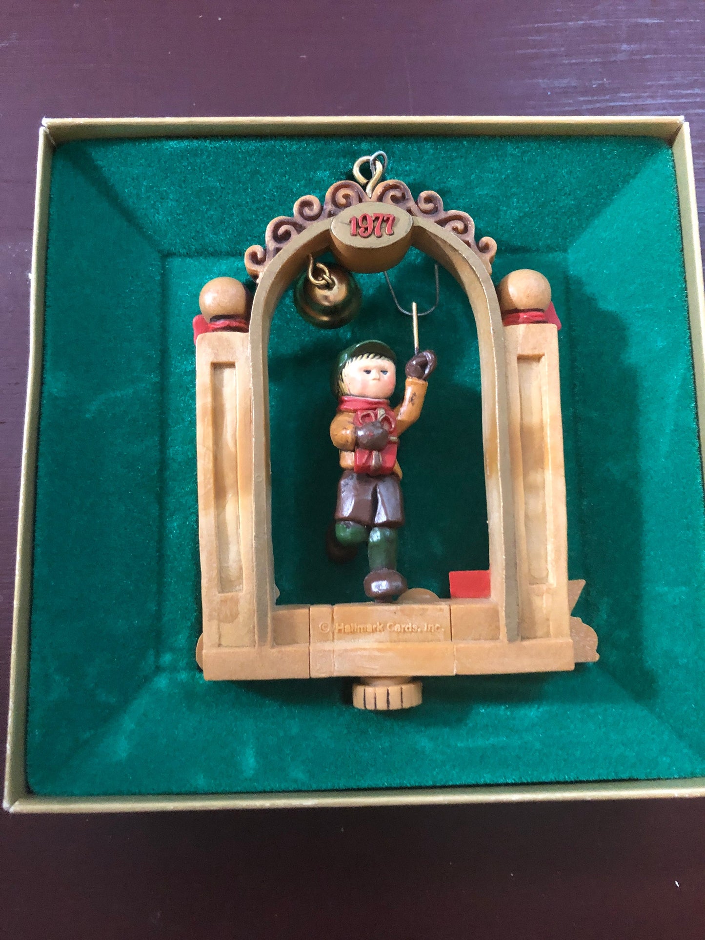 Hallmark, Bellringer Twirl About, Dated 1977, Keepsake Ornament, QX1922* *Handcrafted Ornament