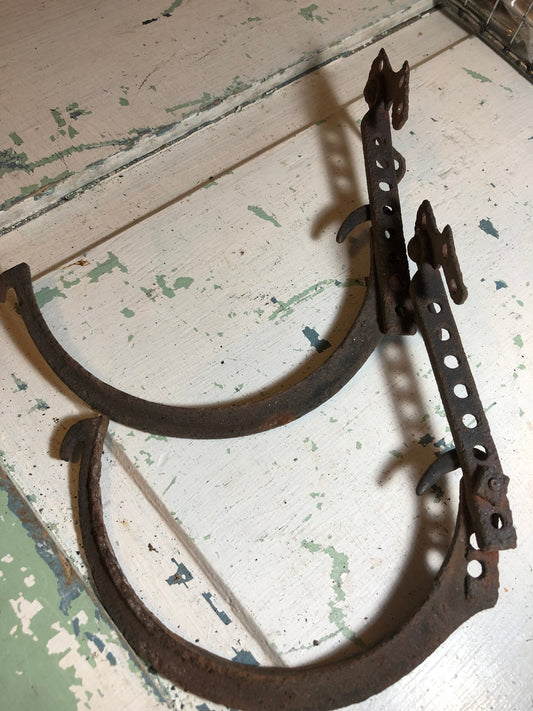 Nice pair of, Vintage, Gutter Hangers, Rustic Decor