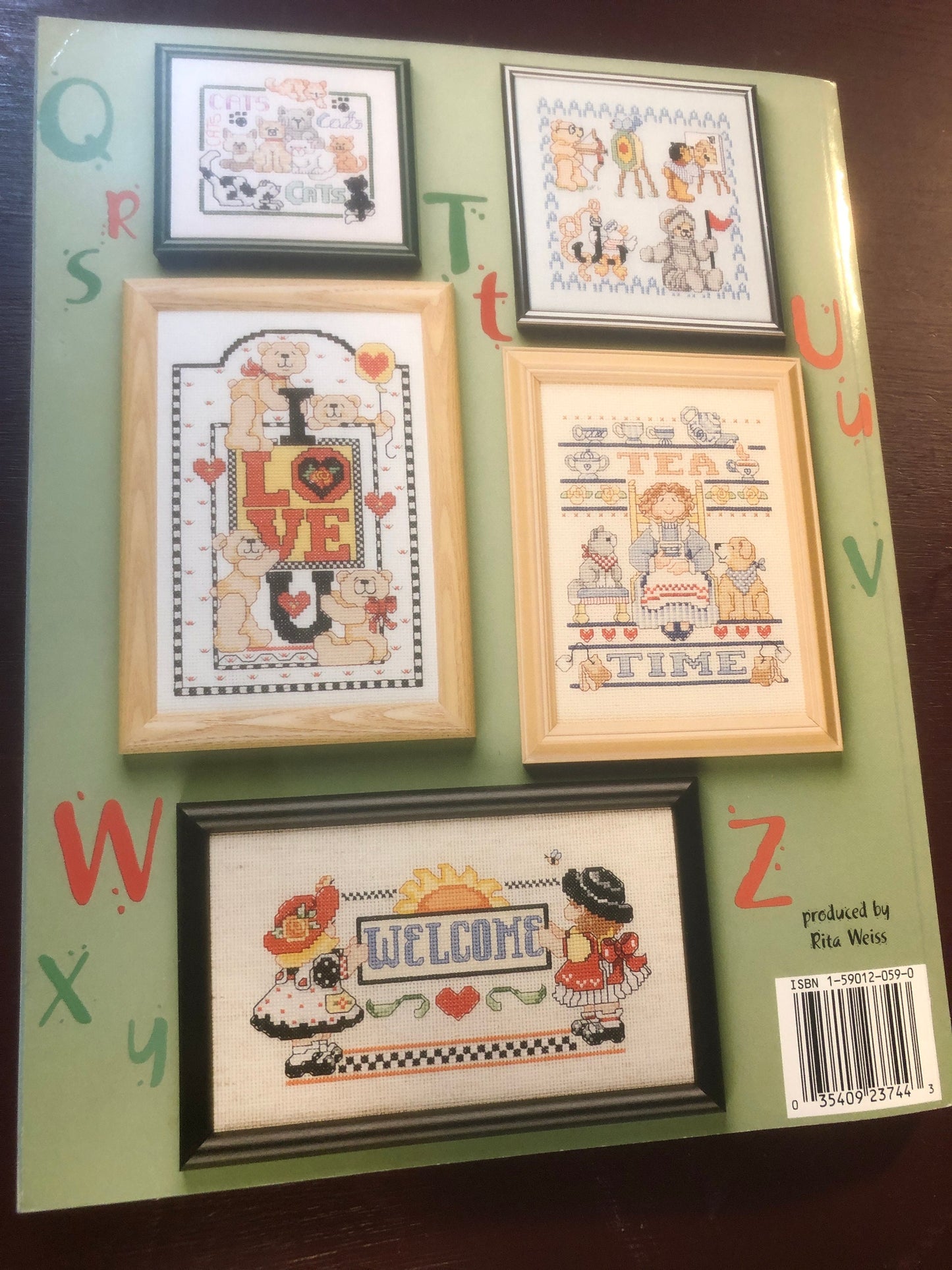 Cross Stitch From A To Z, American School of Needleworks, Kooler Design Studios, New 2003 Soft Cover Book