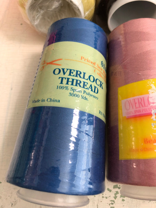 Overlock Thread, Set of 6