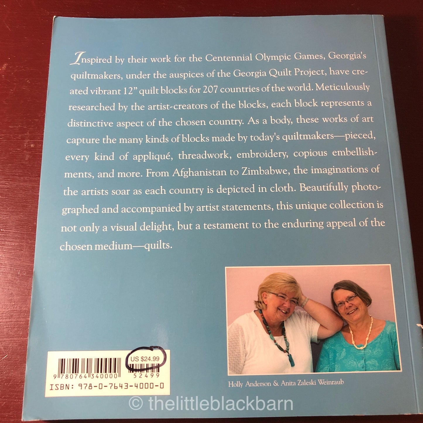 Trip Around the World, A Country Quilt Block Travelogue, by Holly Anderson & Anita Zaleski Weinraub*