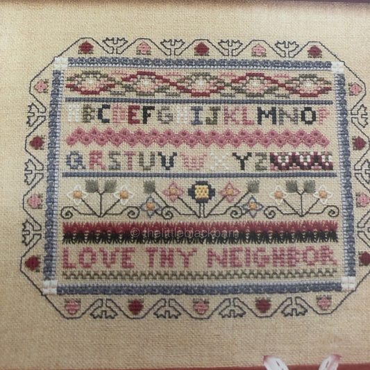 Early Bird Sampler, Amaryllis Artworks, Vintage, Counted Cross Stitch Design