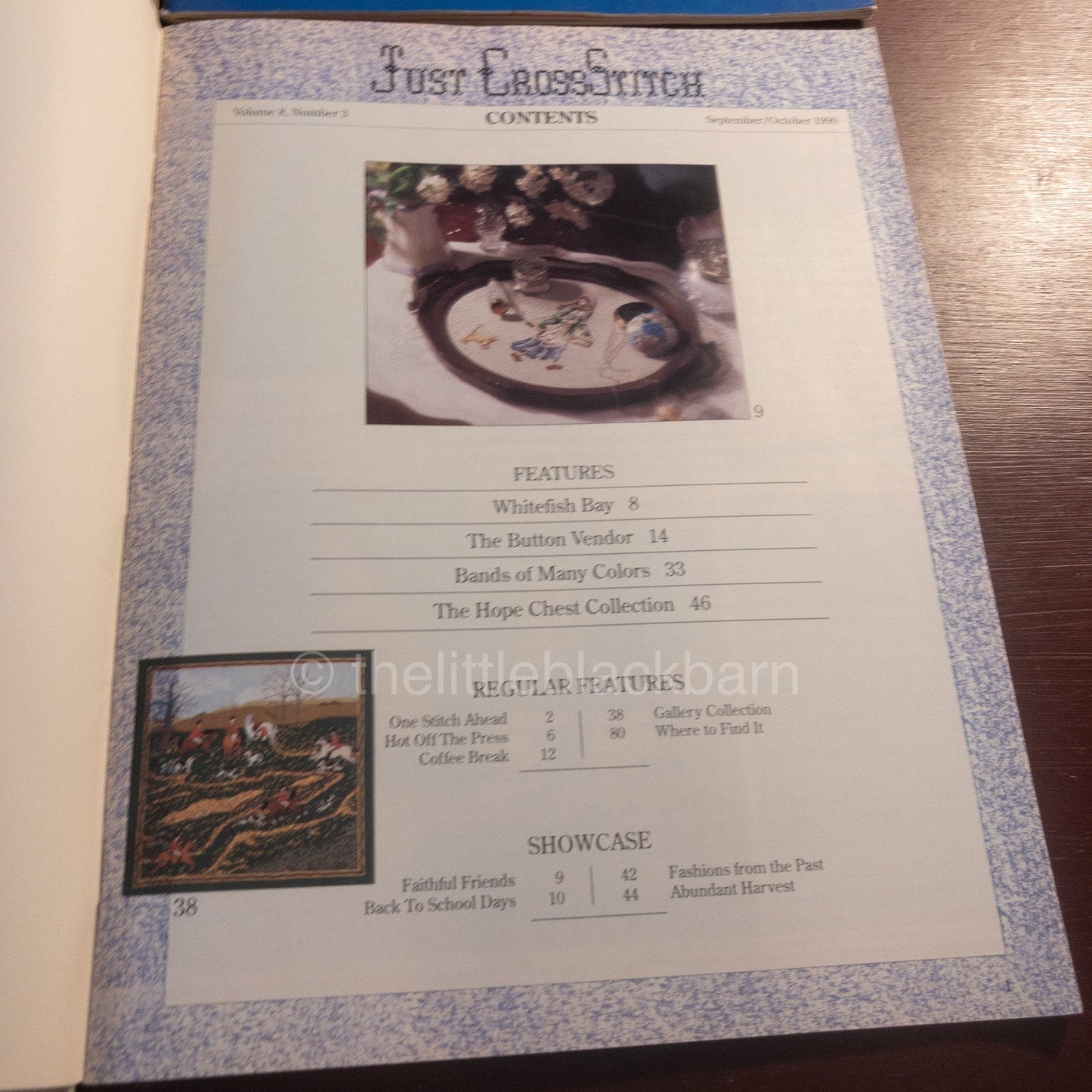 Just Cross Stitch Magazine 1989-90, 4 Issues, Cross Stitch Pattern Magazines