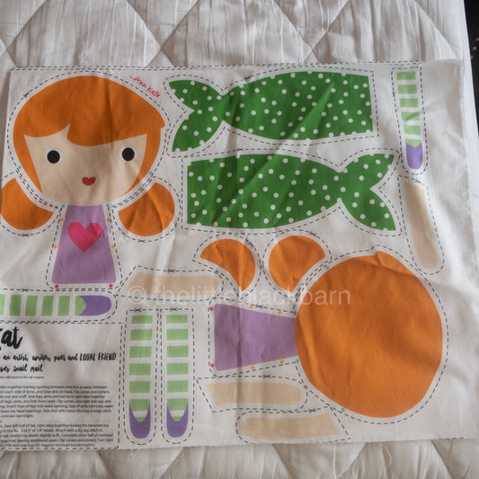 Girl Friends, Ann Kelle for Robert Kaufman, Doll Panels, Choice of 4 Different*