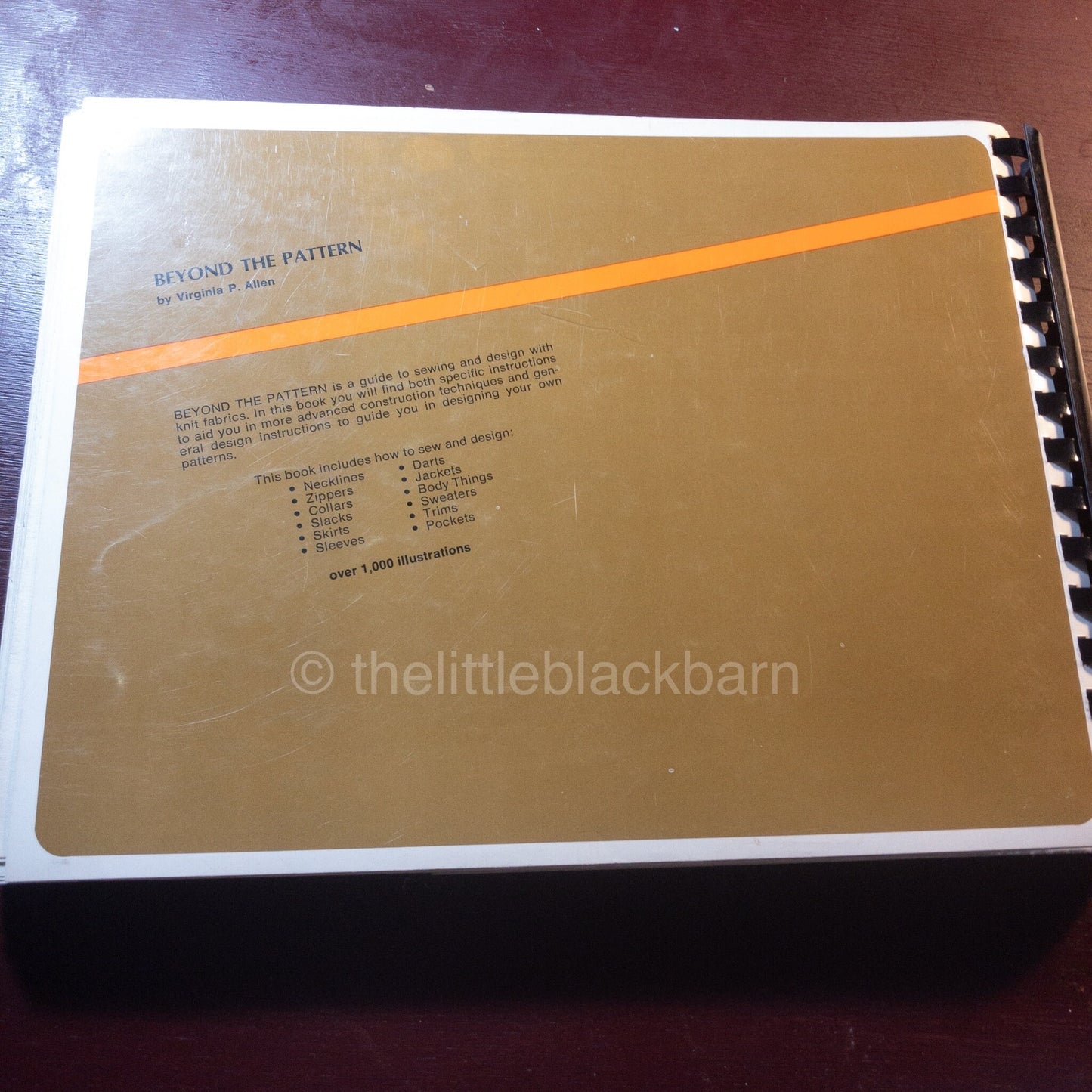 Beyond the Pattern, Guide to Sewing with Knit Fabrics, Vintage 1973, Spiral Bound Book