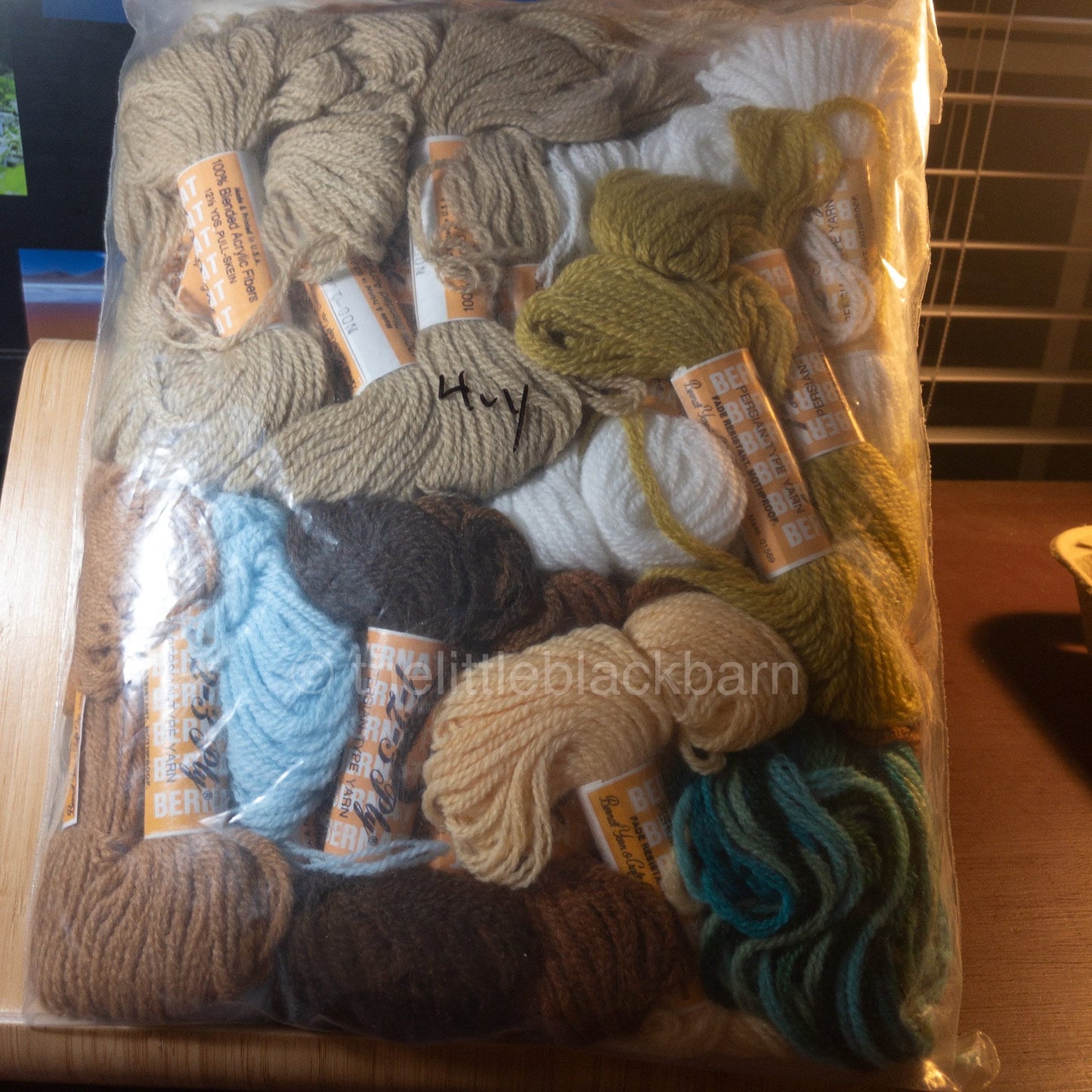 Bernat, WHALER, Vintage 1981, Quickstitch Kit, Done on 14 Count Mesh*