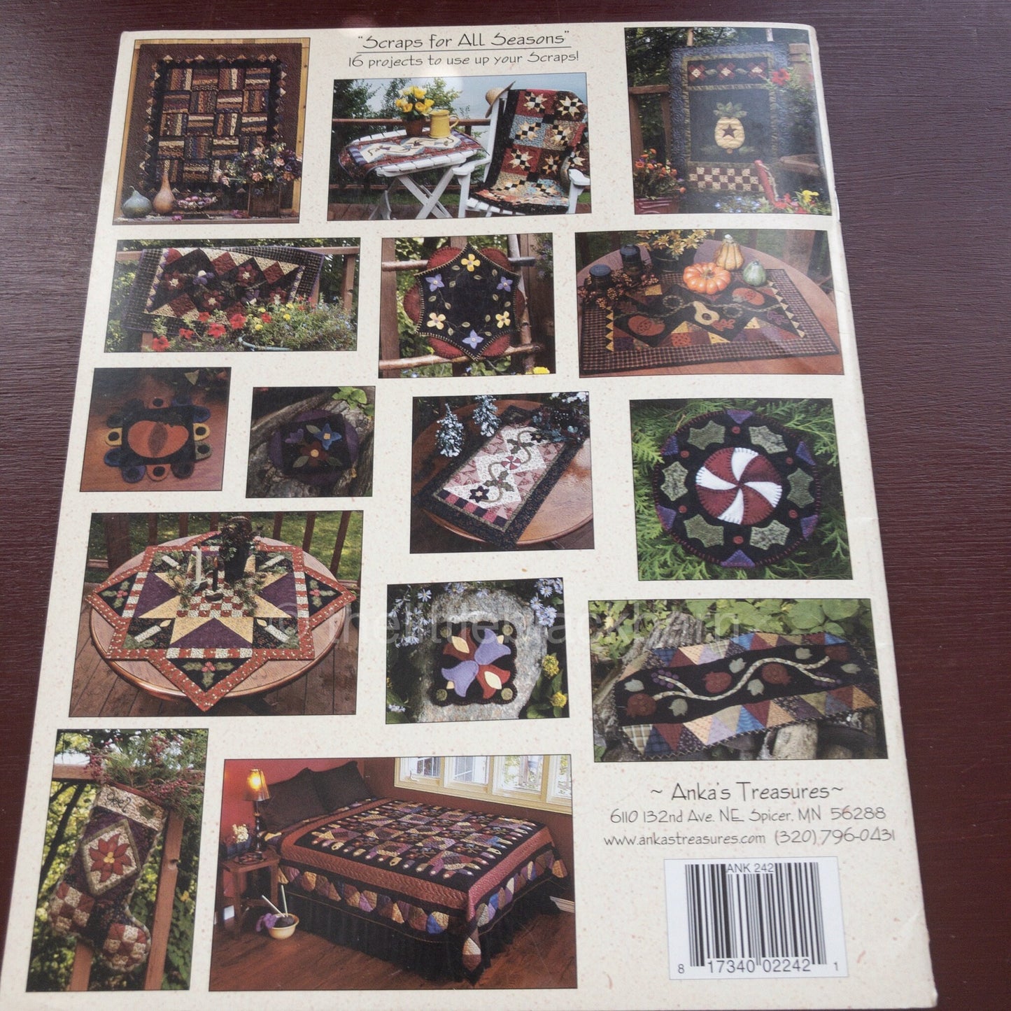 Scraps For All Seasons, Quilt Patterns-A Perfect Way to Use Up Your Scraps