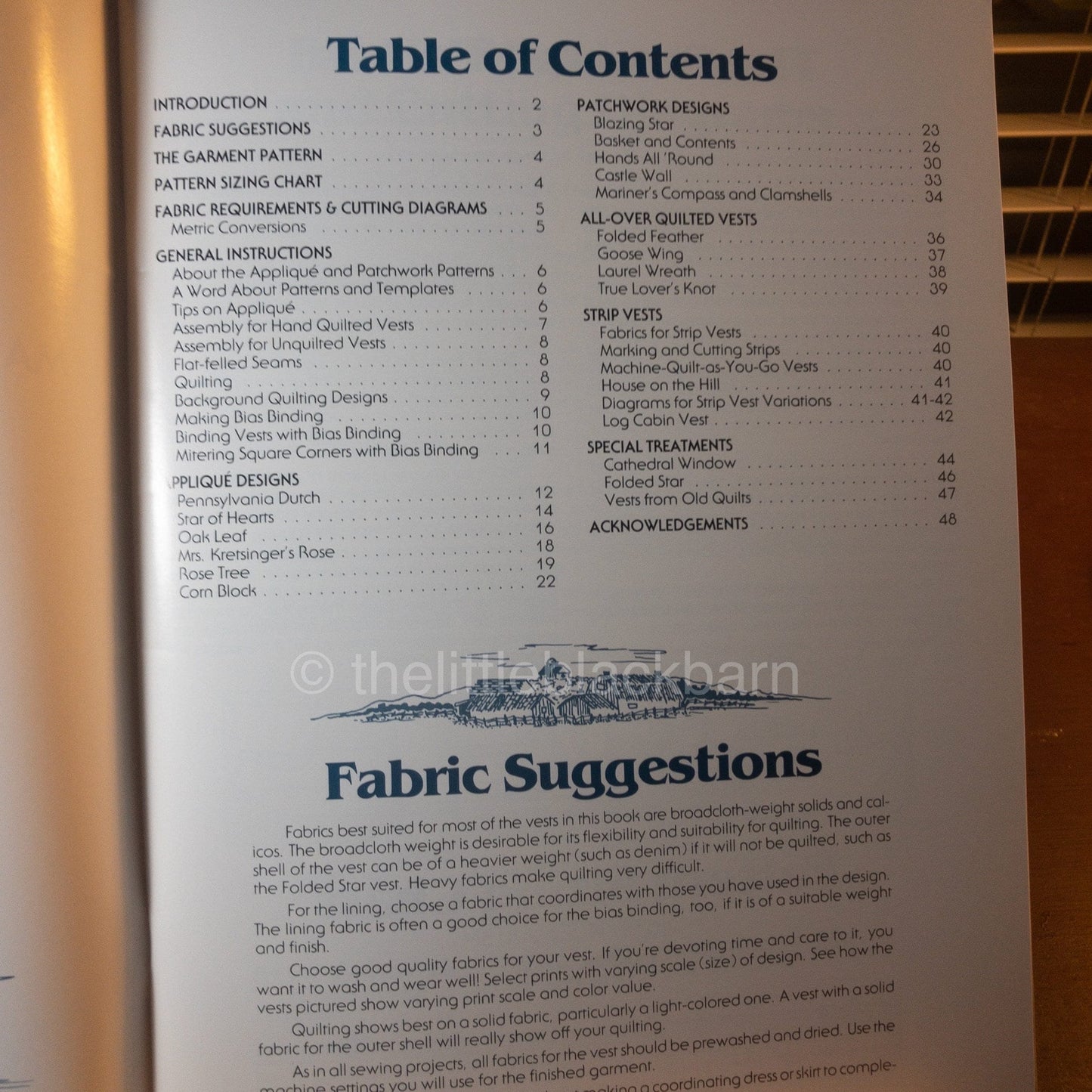 Classic Quilted Vests by Marianne Fons and Elizabeth Porter*