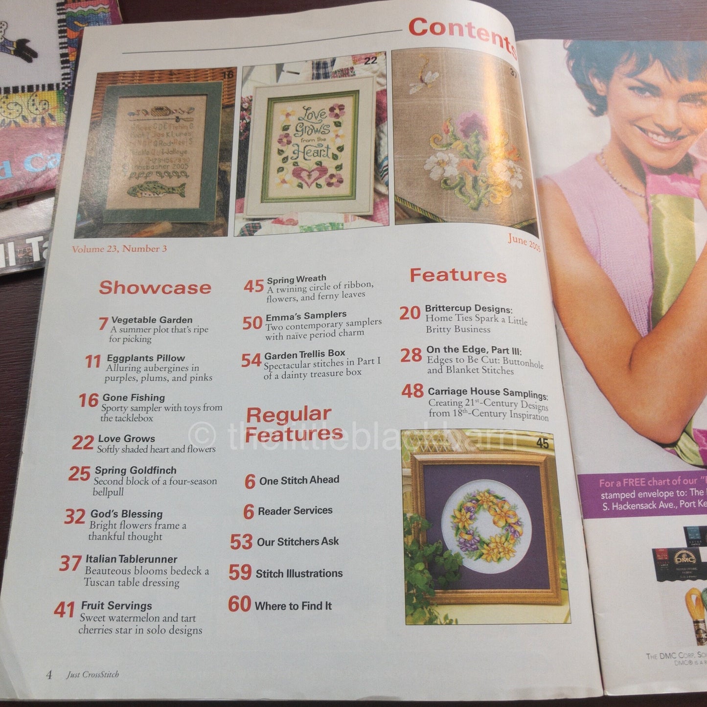 Just Cross Stitch Magazine 2005, 3 Issues, See Description*