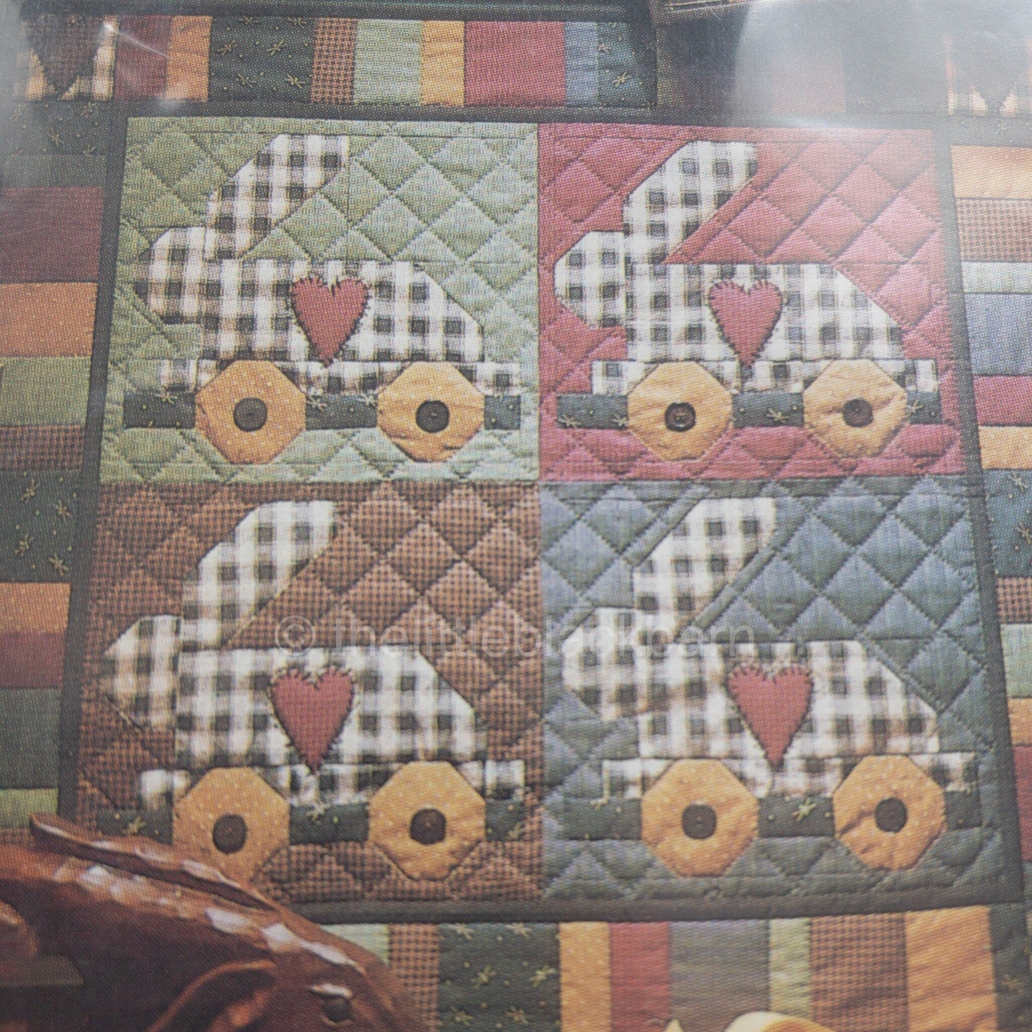 Mumm's the Word, Folk Heart Rabbit's, Quilt Pattern