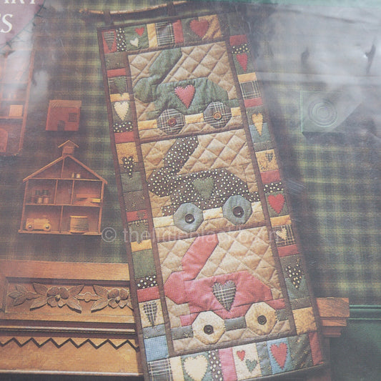 Mumm's the Word, Folk Heart Rabbit's, Quilt Pattern