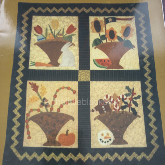 Season To Taste, by Joined At The Hip, 13 Quilt Patterns Book