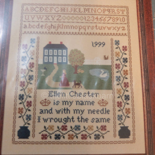 With My Needle Sampler By With My Needle