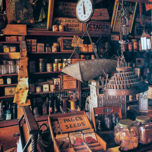 American Country Stores by Bruce Roberts & Ray Jones, Vintage 1991, Hardcover Book