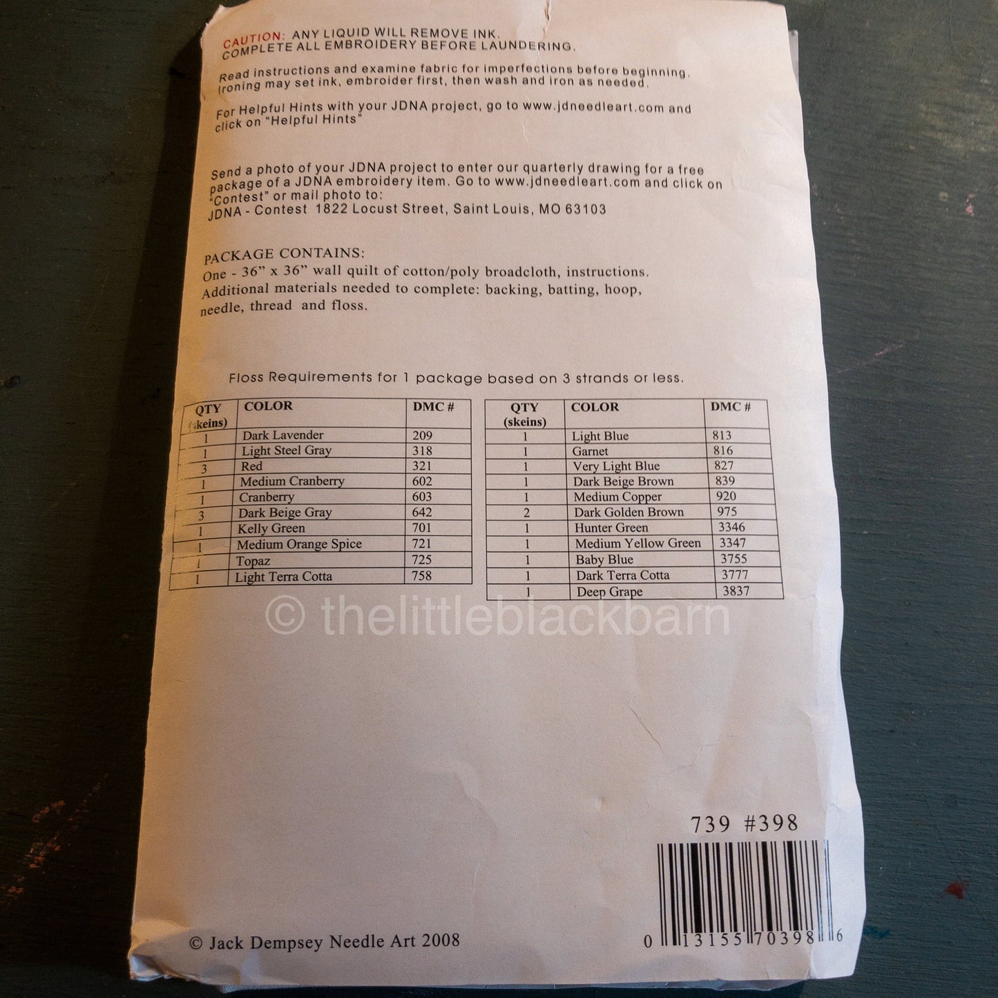 JDNA Wall Quilt Sunbonnet Seasons Ready To Embroider Printed Fabric