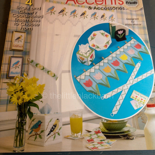 the Needlecraft Shop, Window Accents & Accessories, Alida Macor, 2003, Plastic Canvas Patterns