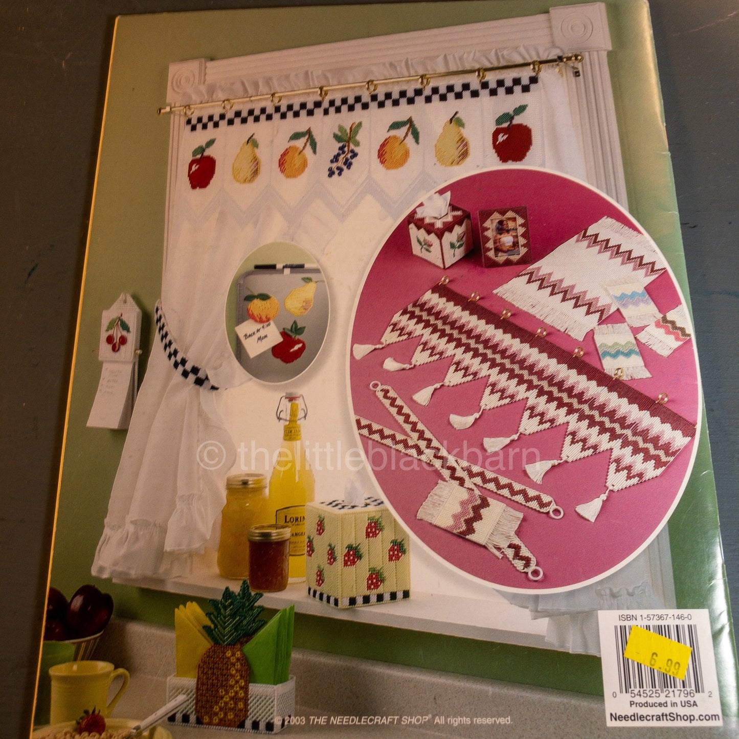 the Needlecraft Shop, Window Accents & Accessories, Alida Macor, 2003, Plastic Canvas Patterns