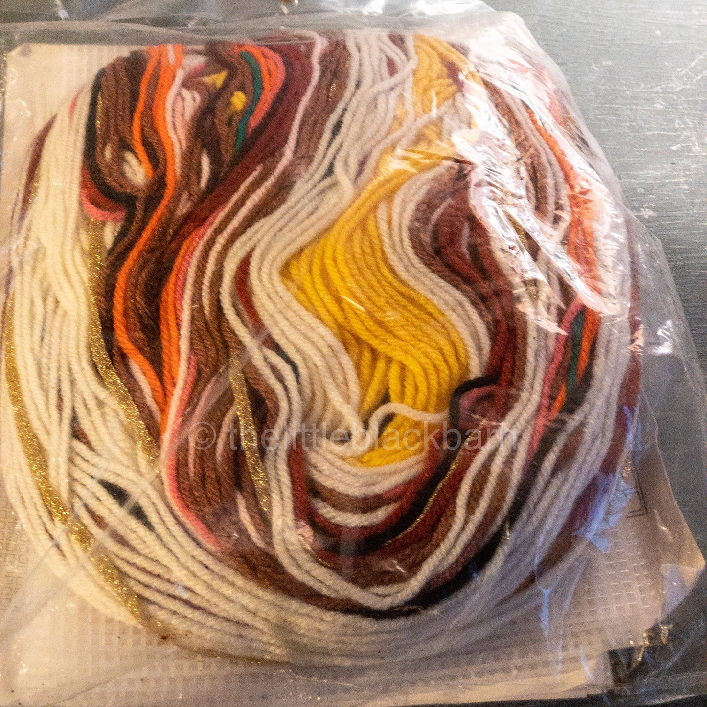 Temptations, 6217 Fall Greetings, Vintage 1995, Plastic Canvas Kit*