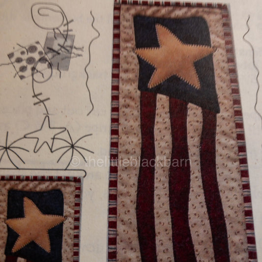 Patch Abilities, Inc, Wave It, 2004 Quilt Pattern, 5.5 by 19 Inches