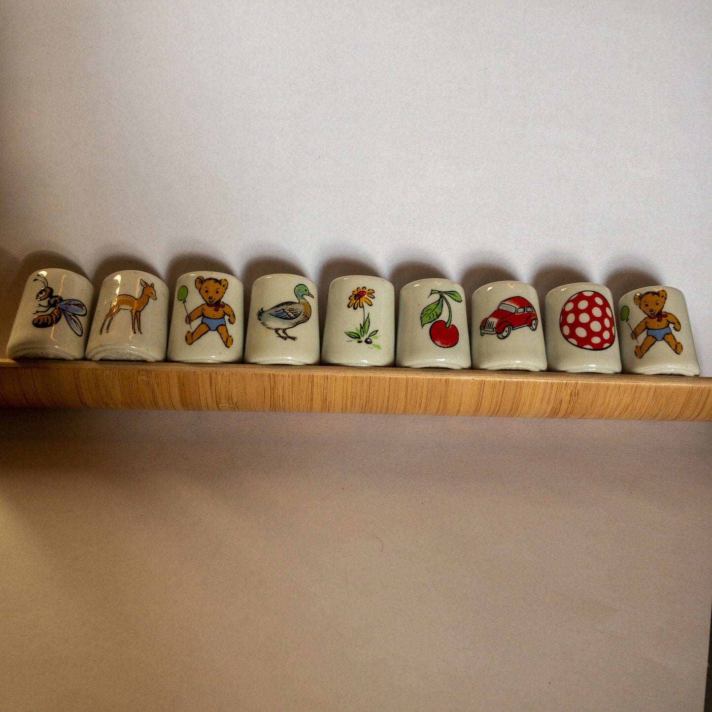 Choice of 8 Different Vintage Porcelain Candle Holders Made In Germany