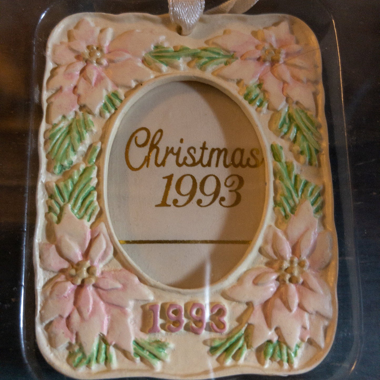 Carlton Cards, Picture Perfect, Heirloom Collection, Dated 1993, Ornament, 2 Sided Photo Frame