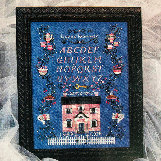 Pocket Full of Dreams, Sampler of Dreams, Vintage 1989, Counted Cross Stitch Chart