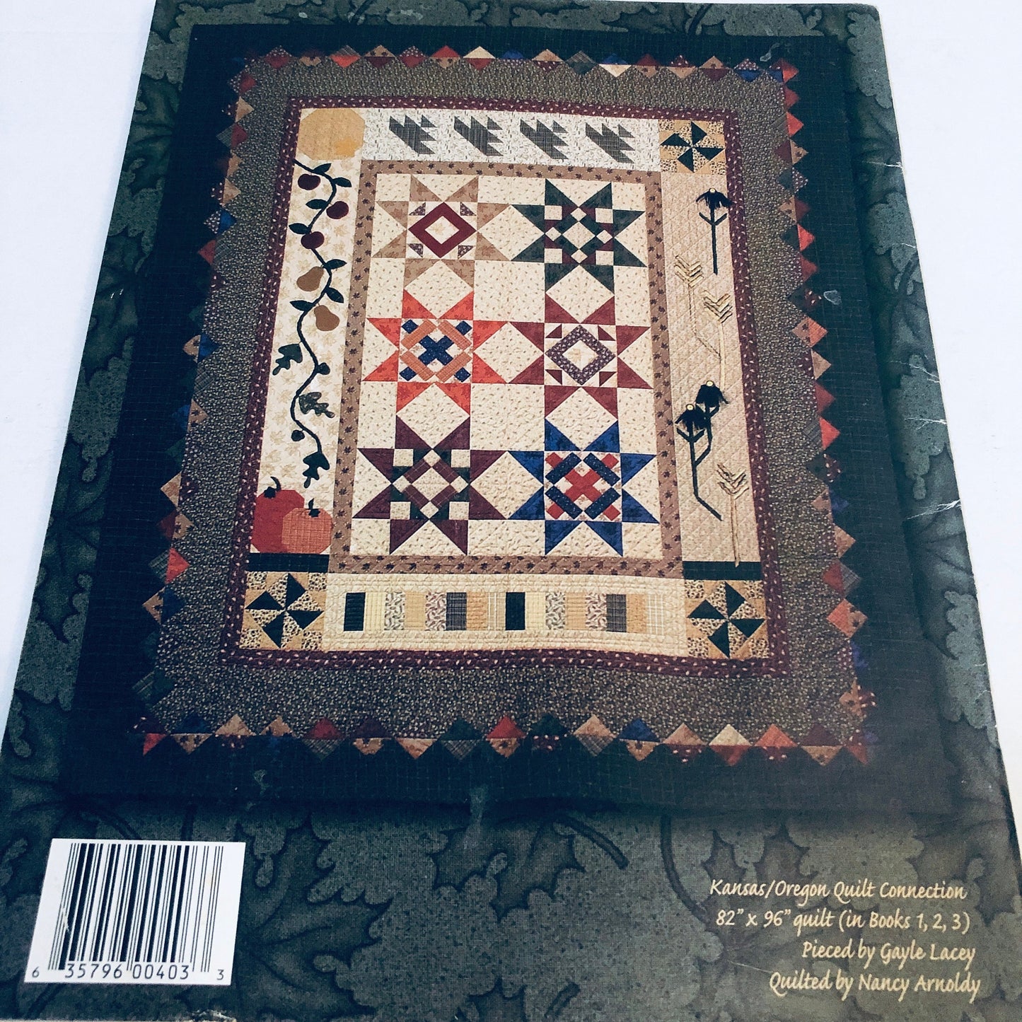 Kansas Oregon Quilt Connection, Qilters Journal #4, 2001 Softcover Quilting Book 3 of 3
