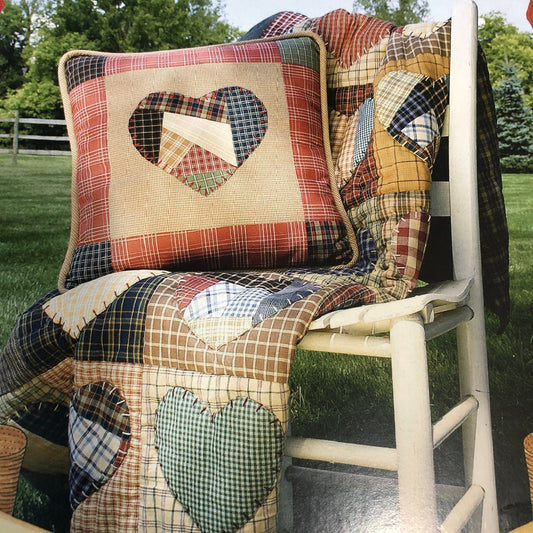 Leisure Arts, Gooseberry Patch, Primitive Country Quilts, 2004 Quilting Booklet