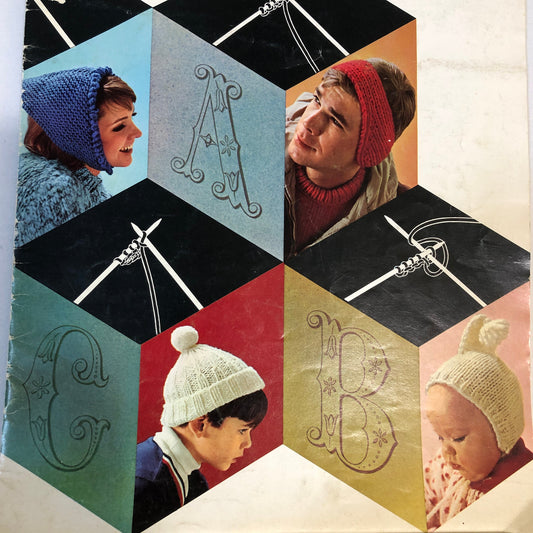 Bernat, Learn To Knit Book, No. 127, Vintage 1965, Knitting Booklet