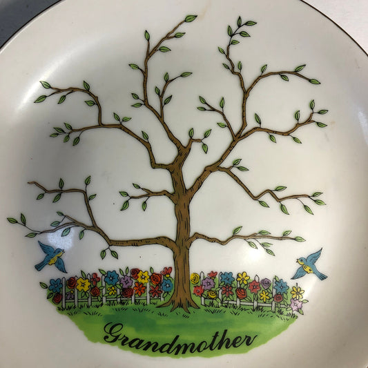 Grandmother, Family Tree, Chadwick - Miller, Vintage 1983, Collectible Plate