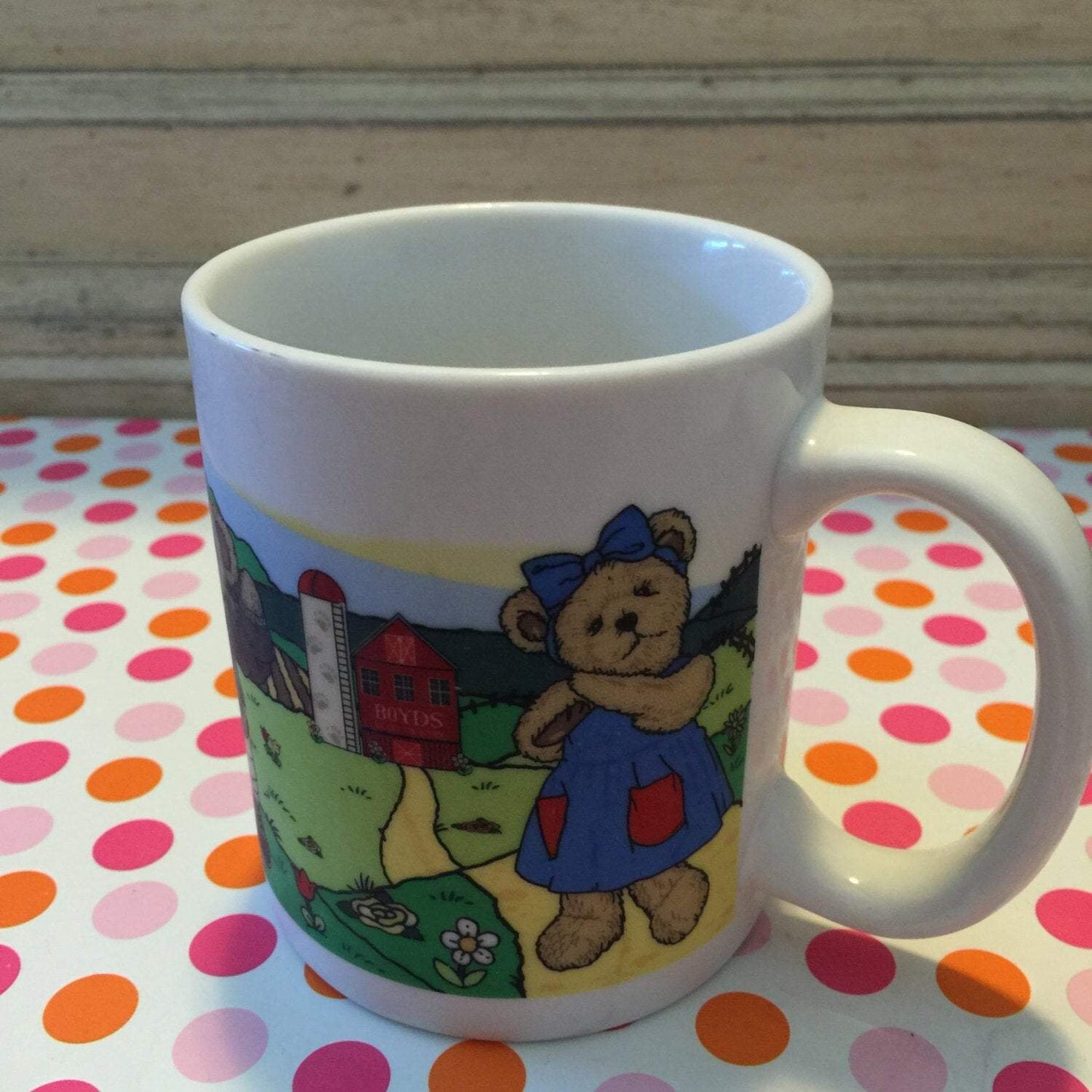 Bears and Hares You can Trust Boyds Bear Country mug